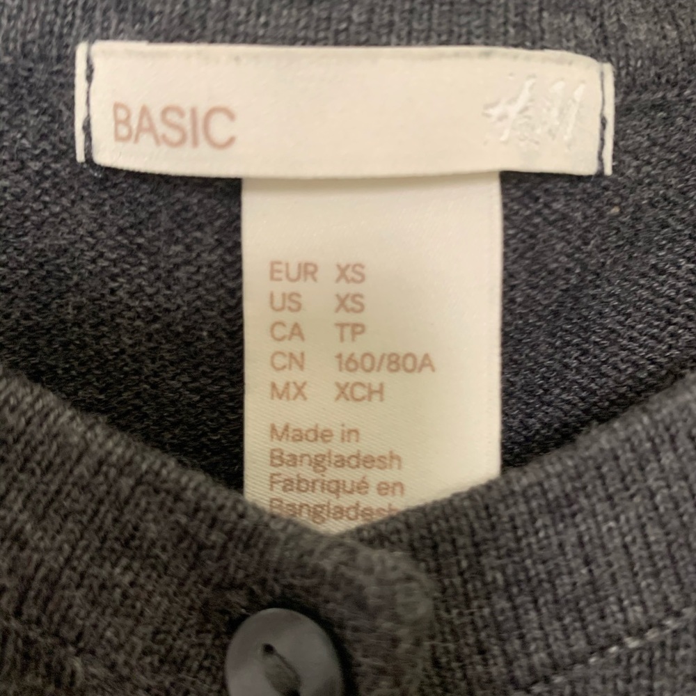Gray Cardigan - Picture 5 of 9